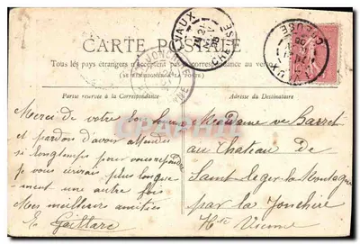 Les Invalides — Paris — Collection Petit Journal — Verso