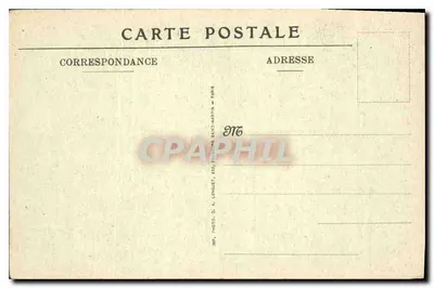 Basiliek van het Heilig Hart van Montmartre — De Heilige Maagd van het werkbankje, door Hippolyte Lefebvre — V.N. N°19 — Achterkant