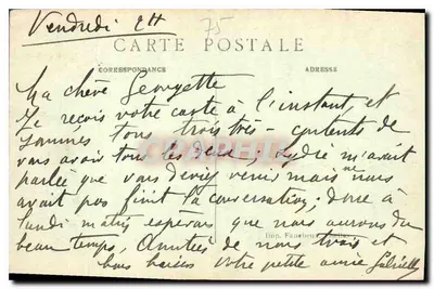 Paris – O Sagrado Coração de Montmartre — L.D. — Verso