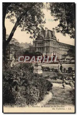 Paris - Le Pavillon de Rohan et les Jardins des Tuileries - LL