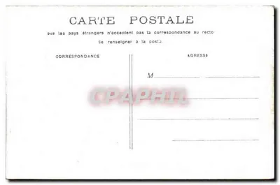 PARIS - Het Grand Palais — buitenkant — onbekende uitgever — Achterkant