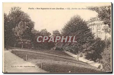 Paris - Ses Squares et ses Jardins — 112. Jardin du Père-Lachaise