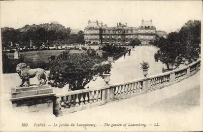 Paris — Le Jardin du Luxembourg — LL. n°159