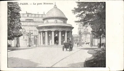 PARIS — Le parc Monceau — éditeur non identifié, n° de série 75