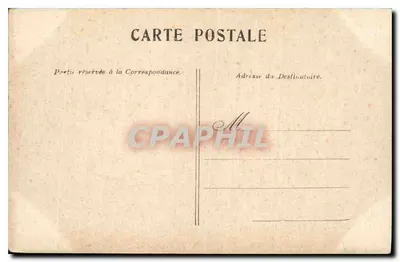 Paris — L'Allée des Accacias — éditeur non visible — Verso