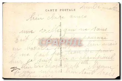 Panteon — Paryż — Wydawnictwo 'La Gagne' — Rewers