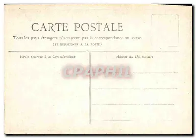 Paris — O Panteão — Editor não identificado, número de série não visível — Verso