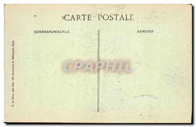 Paryż — Panthéon i pomnik Jana Jakauba Rousseau — E. Le Déléry, imp.édit. 487, Boulevard de Sébastopol, Paryż — Rewers