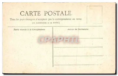 Paryż — Panthéon — Zbiór Petit Journal — Rewers