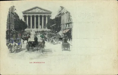 La Madeleine — Paris — éditeur Carte Postale Parisienne n° 3885