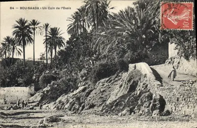 Bou-Saada - Um Canto da Oasis — Dreyfuss frères, Argélia