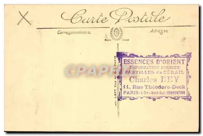 Paisagem do Saara — No deserto — LL — SCÈNES ET TYPES n°6195 — Verso