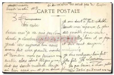 Argel - Cemitério Árabe — Vista Parcial — n°75 — Verso