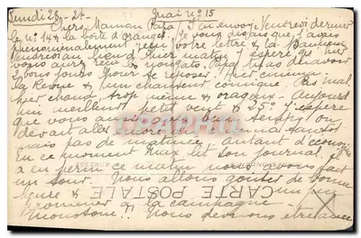 Les Aïssaouas — Algieria — SCÈNES ET TYPES (Boumendil Bel Abbès) n°325 — Rewers