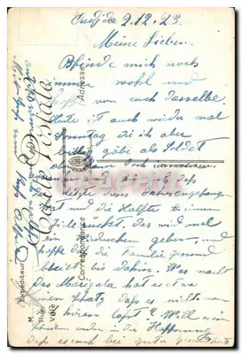 Karawan w pustyni — SCÈNES ET TYPES — LL. — n° 6082 — Rewers