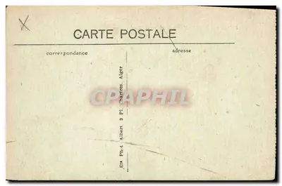 Timimad – Absyda świątyni chrześcijańskiej — Wydawca: Élie Phot. Albert, Algier — Rewers