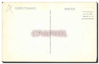 A Oração na beira do Oued — SCÈNES ET TYPES n°6603 — LL — Verso