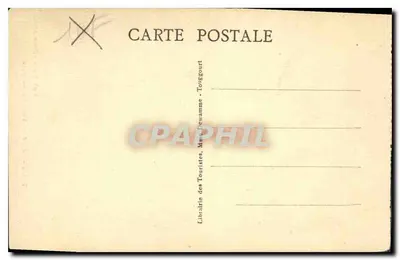 Touggourt — Uma Palmeraie — Coleção Etolie - Foto Albert — Verso