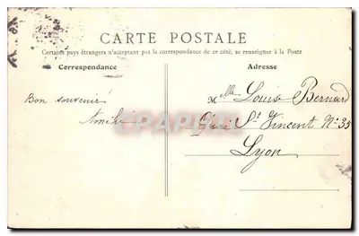 Paryż — Arc de Triomphe de l'Étoile — B. E. Paryż, nr 53 — Rewers