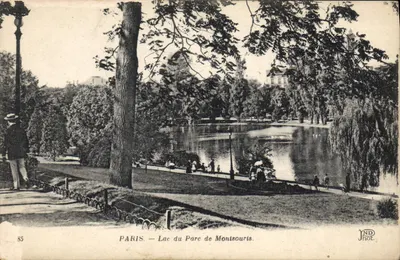 Paris — Lac du Parc de Montsouris — JND Phot.