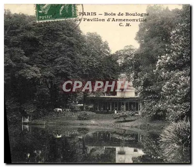 PARIS — Bois de Boulogne — Le Pavillon d'Armenonville — C. M.