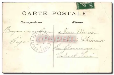 PARIS — Bois de Boulogne — Le Pavillon d'Armenonville — C. M. — Verso