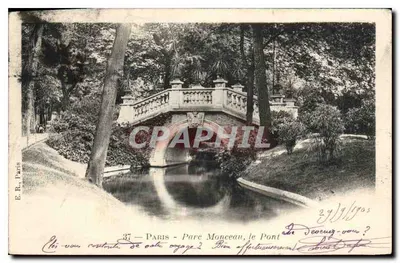 Paris - Parc Monceau, le Pont — E.R. Paris, n°37