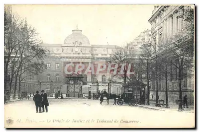 Paryż — Pałac Sprawiedliwości i Sąd Gospodarczy — Wydawca: Paryż, n°31