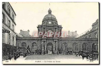PARIS — Pałac Senatu — Wydawca J. Dufour, n° 1483