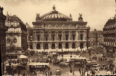 Place de l'Opéra — Paryż — wydawca GUY, n° 115