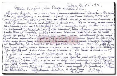 Pejzaż zimowy — Wesołych Świąt — wydawca nie widoczny — Rewers
