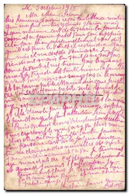 Soldado e mulher — cena romântica — DIX PARIS 1121/s — Verso