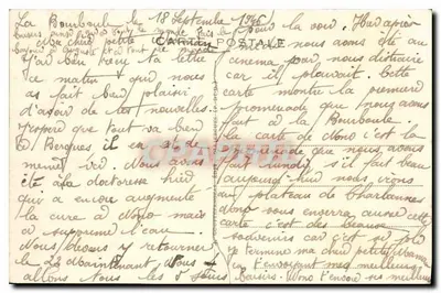 La Bourboule — Wierzchołek Roche-des-Fées — G. D'O. n°24 — Rewers