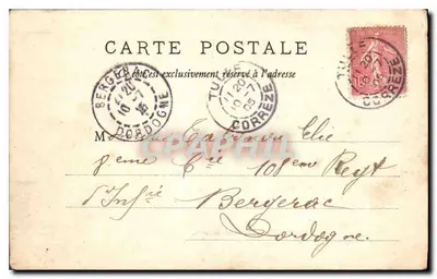 Bordeaux — O Ponte de pedra — W. F. Depositado — Verso