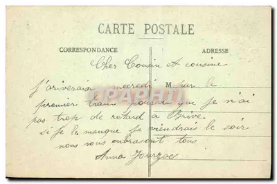 Carenac - Poort van de Abdijs — Het Pittoreske Lot — Fototypie Paita n°159 — Achterkant