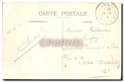 Châteauneuf-sur-Cher — Basílica Nossa Senhora dos Crianças — A.G. n°41 — Verso