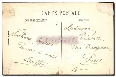 Toulon — Panorama i Nowy Szpital Wojskowy — Selecta — Rewers