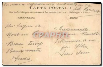 Moret-sur-Loing — Stara domowa — Wydawca: Georges & Cie, n° 509 — Rewers