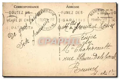 Paramé — plaża w Rochebonne — Il — Rewers