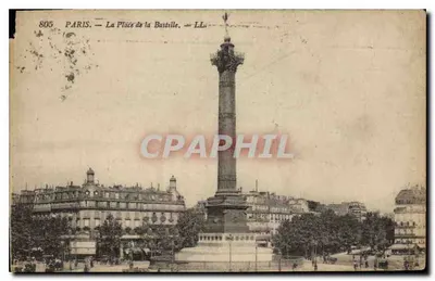 Paryż — Plac Bastilijski — LL — 805
