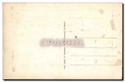 Le Mans — Plac Zamku — Biskupstwo — budowana w latach 1528–1542 — Rewers