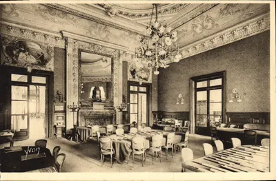 CPA Vichy Allier le Salon de Lecture du Grand Casino
