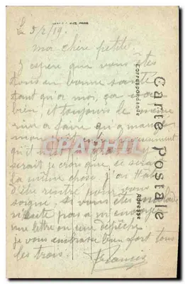 Chalons-sur-Marne — A Eclusa e a Ilha do Canal — LL. — N° 149 — Verso