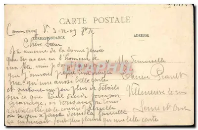 Commercy - Entrada do Quartel de Infantaria — Thénot, livreiro, Commercy - Foto Bachelart — Verso