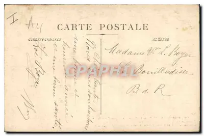 Marselha - N.-D. da Guarda - Antiga Capela — Construída em 1477, demolida em 1855 — Verso