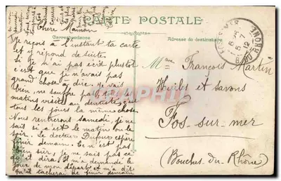 Ascensore della Cité de la Mer — Marsiglia — editore non identificato — Verso