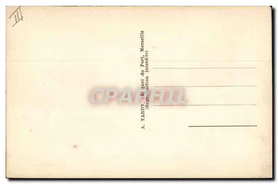 Marsella — La Coronación de Nuestra Señora de la Guardia. Llegada del Cortejo al Puerto — A. Tardy — Reverso