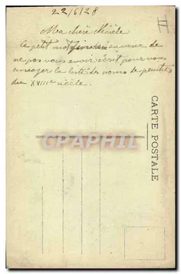 Marseille - N.-D. de la Garde - Au Chevet, l'Annonciation : Mosaïque — Édition spéciale de la Paroisse — Verso