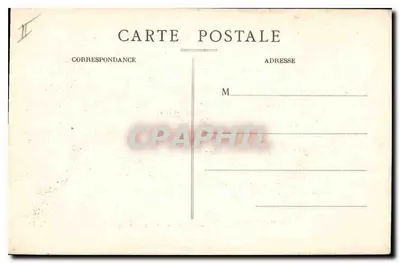 Marseille - N.-D. de la Garoupe — Forte costruito da François Ier nel 1525, intorno al secondo santuario costruito nel 1477, stemma reale sopra l'antica porta — Edizione speciale della Basilica — Verso