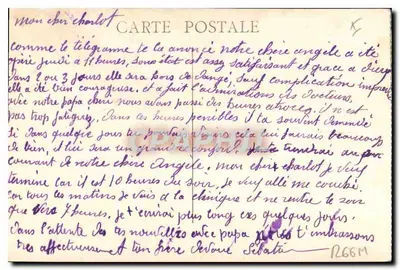 Marseille — Monument van de Mobiles en Kerk van Sint-Vincent-de-Paul — uitgever D. L. 3 — Achterkant